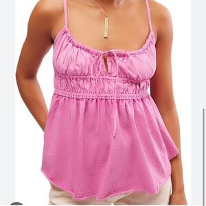 Free People Scarlett Ruched Tank